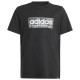 Adidas Παιδική κοντομάνικη μπλούζα B Camo Linear Tee